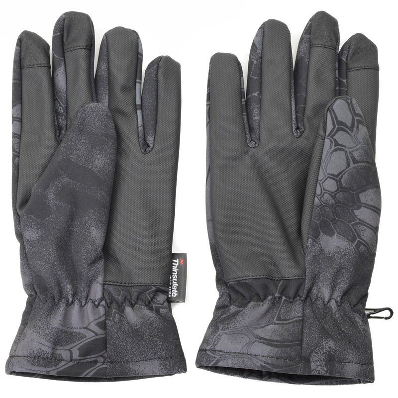 Mil-Tec Gloves Men Softshell Thinsulate ™ Lining Mandra Camo Winter Tactical Gear