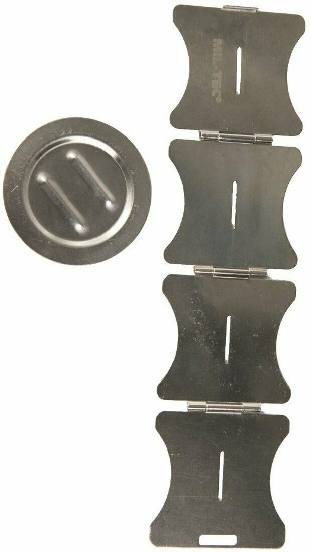 Camping Cook Stand STOve plegable Acero inoxidable con bolsa compacta ligera