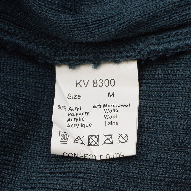 Original Dutch military sweater winter sport pullover cold weather jumper blue