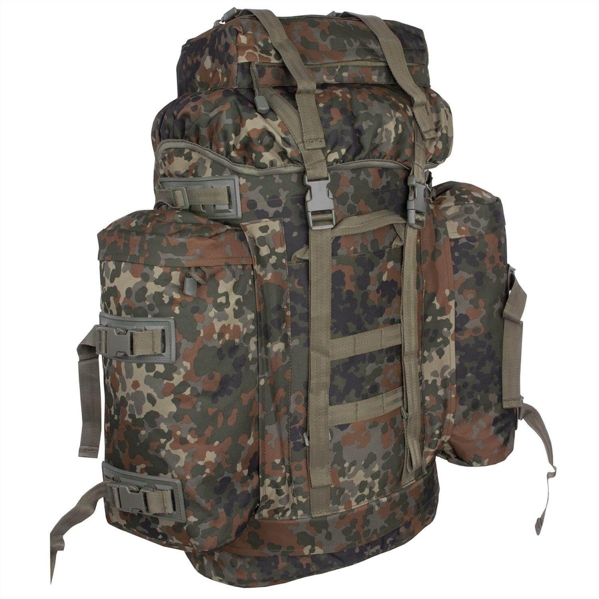 A.Blochl BW Mountain trekking rucksack camping large backpack flecktarn camouflage