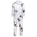 A.Blochl Jacket de estilo del ejército alemán Snow CAMO Reversible UNIFORMA EXTERNA Capa nueva