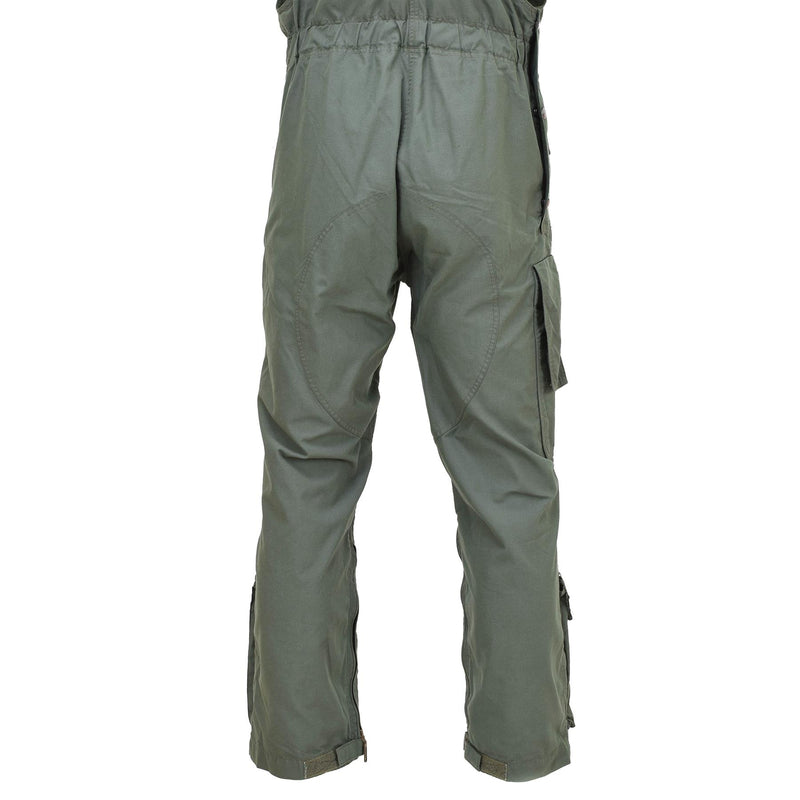 Original Czech Army bib pants flame-resistant aramid military surplus trousers