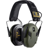 EARMOR M300X Protector Auditivo Electrónico 24dB NRR Trabajo Exterior Follaje Verde