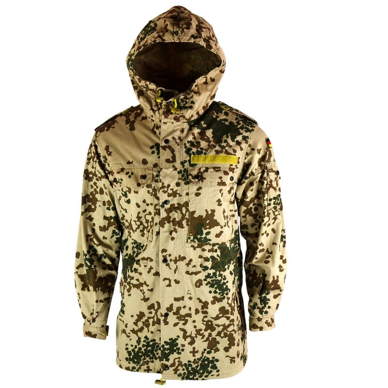 Genuine German army field jacket parka Army issue hooded Desert combat tropic