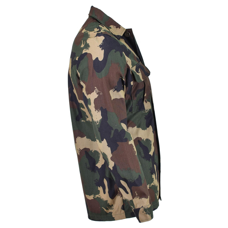 Camisa de camuflaje de camufla de campo de combate del ejército húngaro original excedente militar nuevo