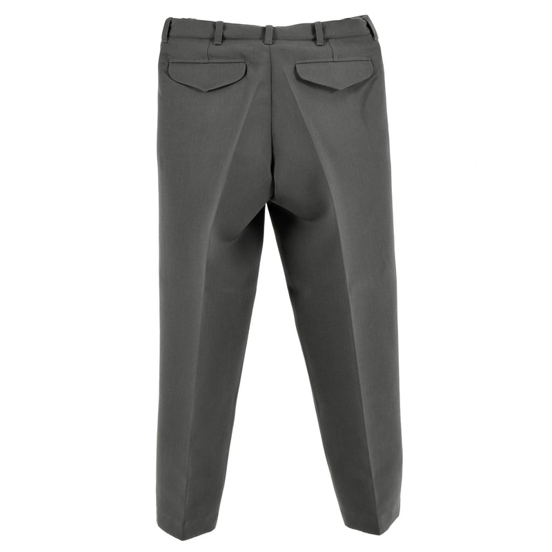 Pantalones del ejército austriaco original Pantalones Utility Desfile Uniforme Gray Military pantalones Nuevos