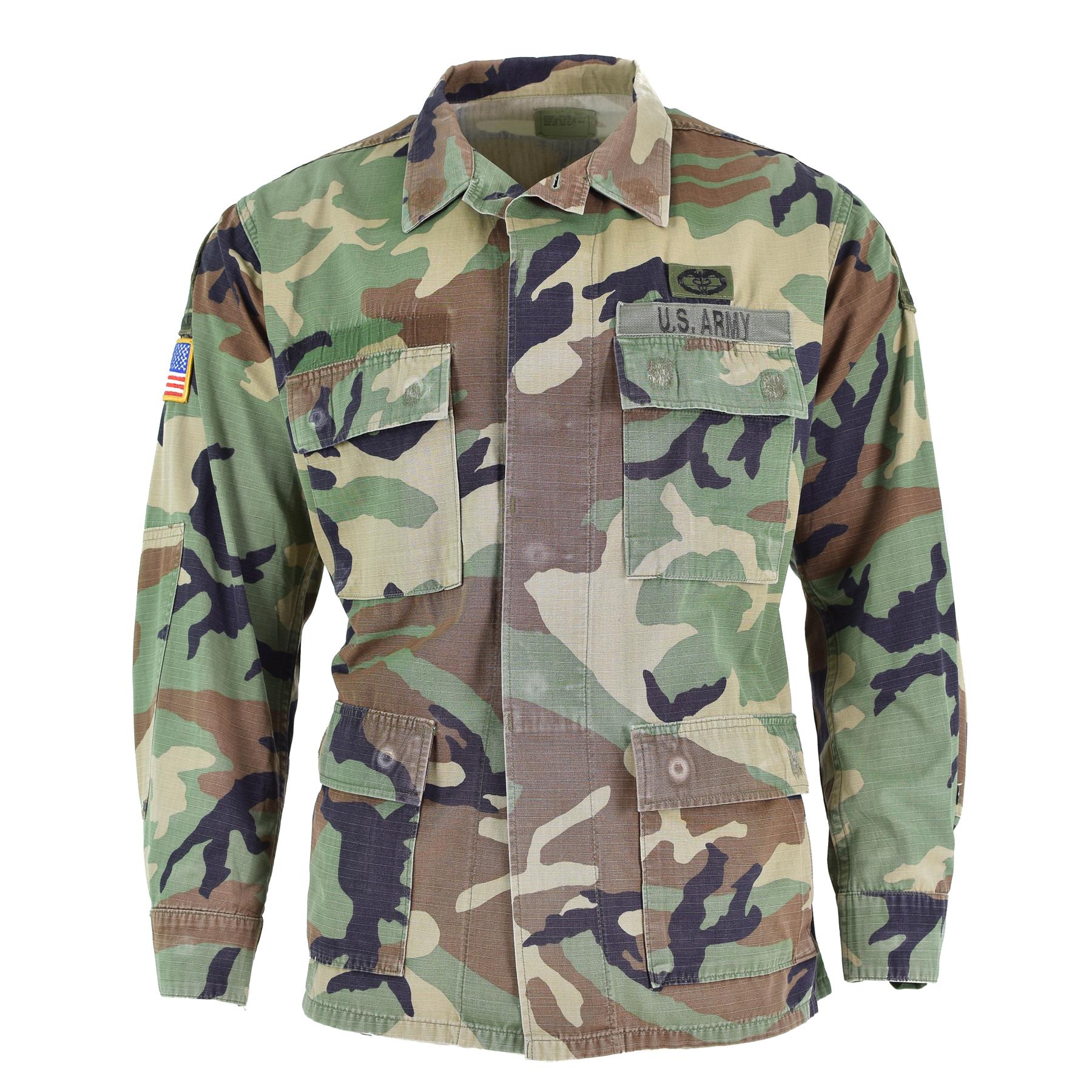 US woodland camo jacket Original U.S. military jacket