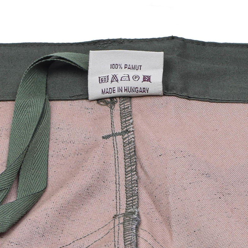 Genuine Hungarian Military field troops pants M1990 woodland camo reinforced NEW