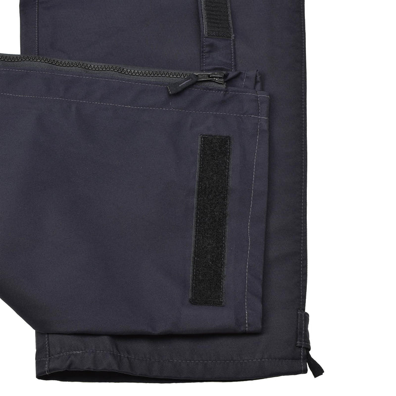 Cantaloni autentici della polizia della polizia britannica Pantaloni bagnati impermeabili per esterni blu