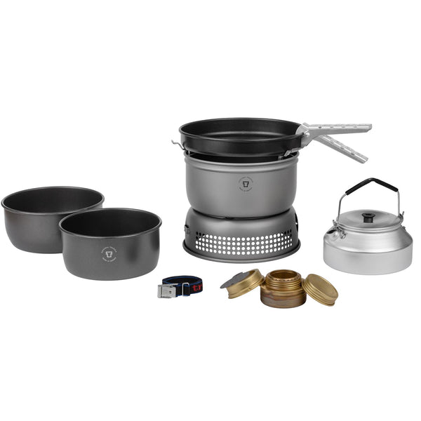 Trangia 1.75L stove set fuel petrol burner hiking cookware lightweight aluminum