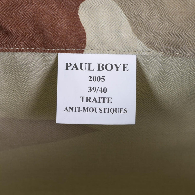 Véritable chemise F2 de l'armée française camouflage désert à manches courtes, édition militaire excédentaire NEUF