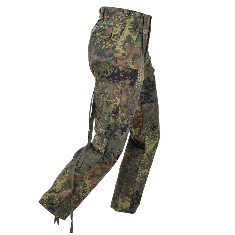 Leo kohler bdu pantaloni bundeswehr flecktarn camo campo tattici pantaloni paintball