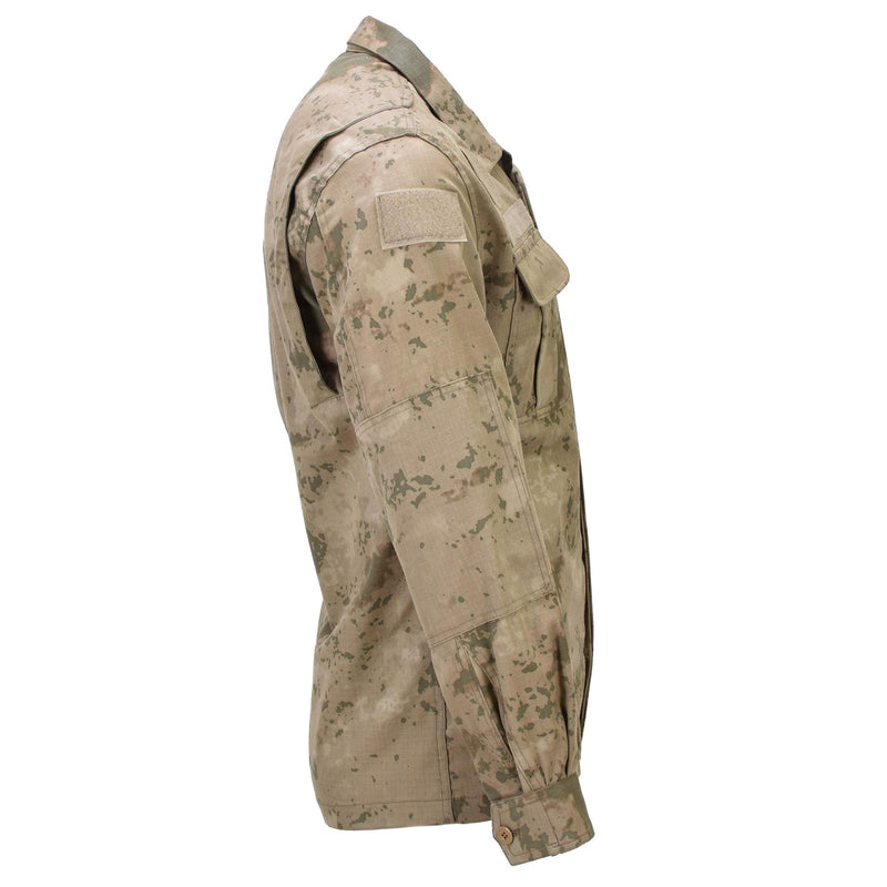 Echte türkische Uniformjacke der türkischen Armee Ripstop verstärkte die Ellbogen M2018 Camo