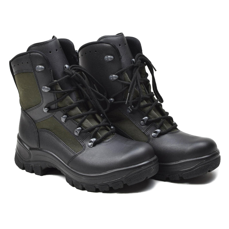 Genuine German Military combat boots leather textile tactical field footwear NEW