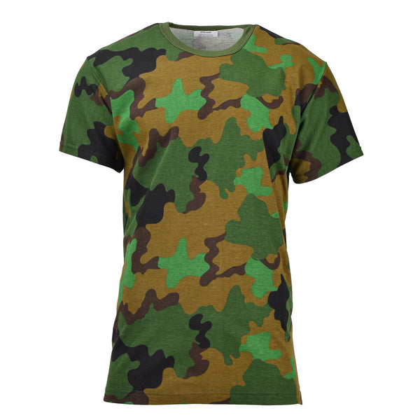 Origineel Nederlands leger Woodland Camo Shirt T-shirt Militair Surplus Jungle Nieuw
