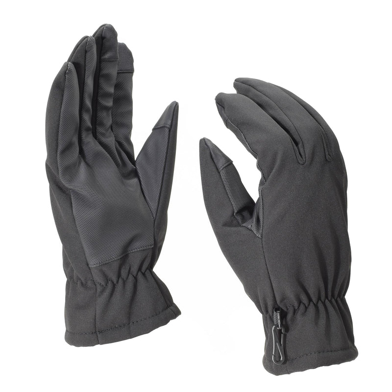 Gants Mil-Tec pour hommes, doublure Softshell THINSULATE™, noir, équipement tactique d'hiver pour hommes