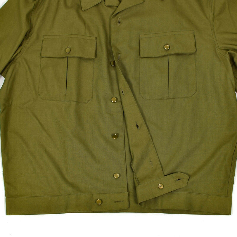 Echt Hongaars legerhirt Khaki Officer Militaire Lange Mouw Nieuw