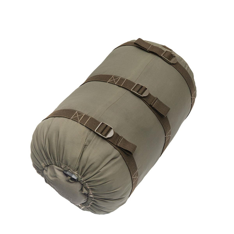 Sac de couchage de compression authentique de l'armée autrichienne, sac de transport, sac de couchage, olive