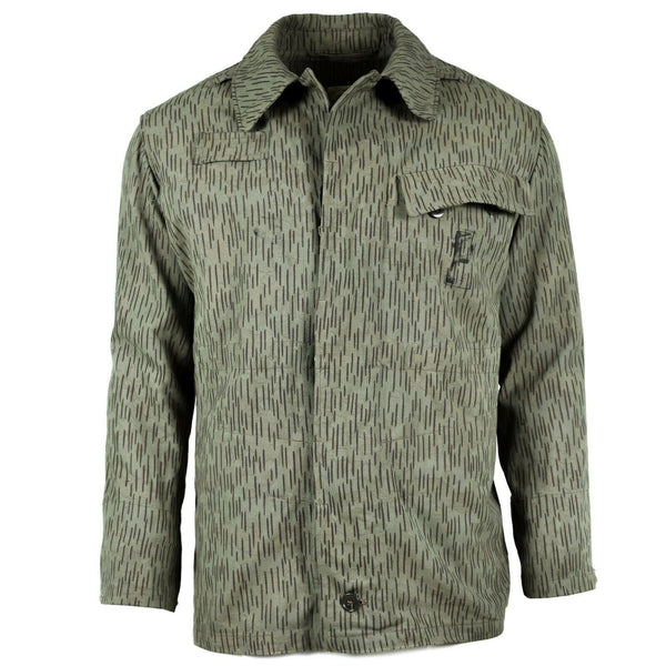 Combattimento militare dell'esercito ceco originale M60 giacca da campo parka pioggia goccia camuffamento
