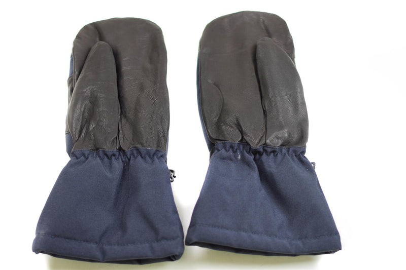 Mittens del ejército holandés original Guantes de invierno de la OTAN azul marino marítima marítima nueva