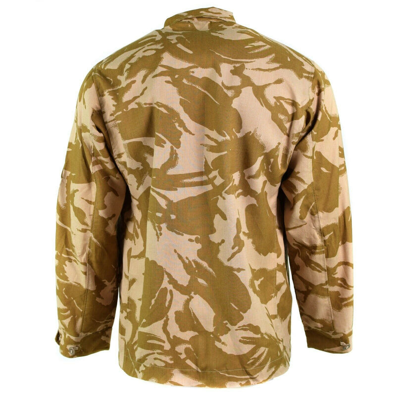 Combate del ejército británico original Combate Desert Camón Chaqueta Camas resistentes al fuego
