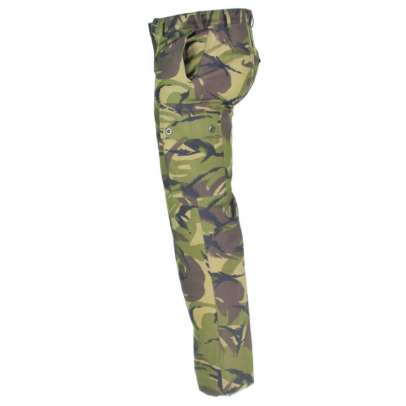 Genuine Dutch army combat pants military woodland camo trousers NEW
