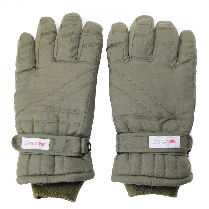 Mil-Tec Gloves Men WarmTHINSULATE™ lining Olive Green Winter Mens tactical gear
