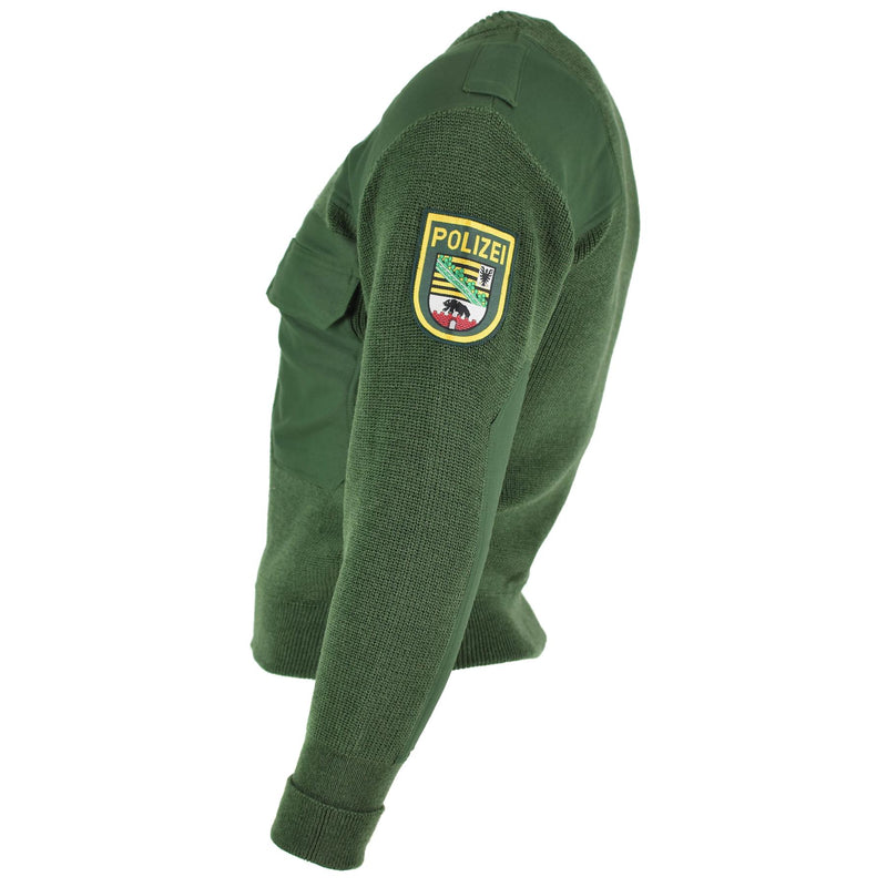 Genuine German army troops sweater green pullover military issue BDU jumper NEW