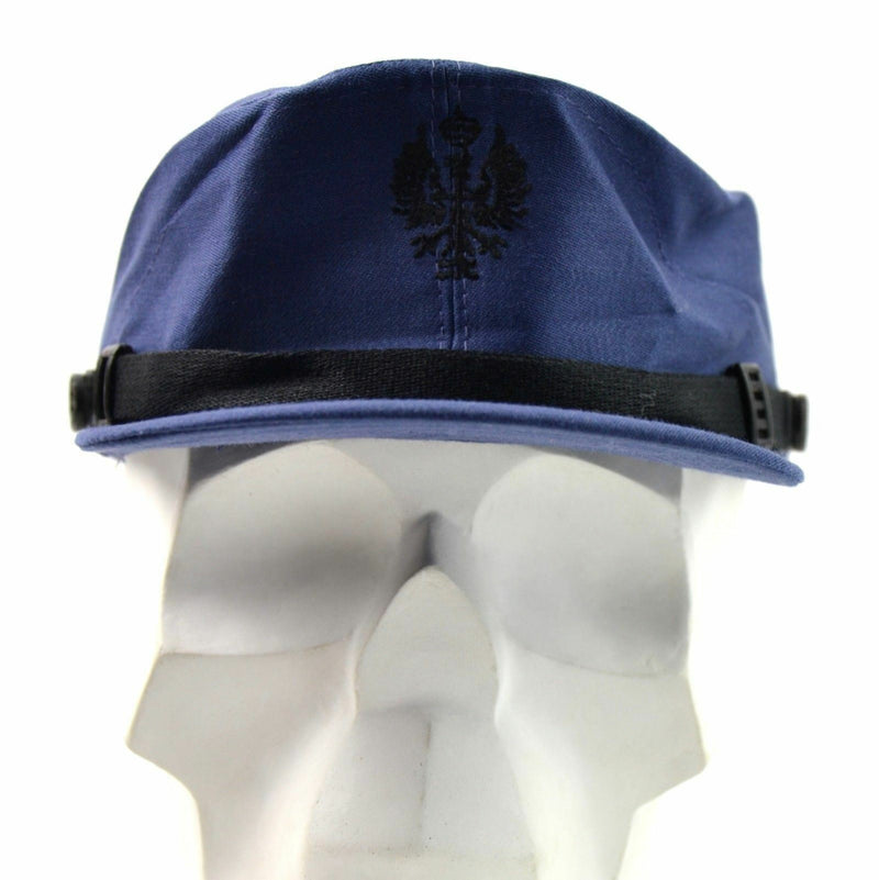 Original Spain Spanish military visor cap army navy peaked cap blue