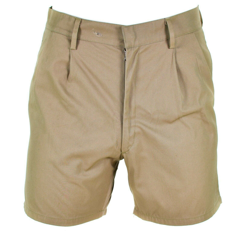 Echte italienische Armee-Shorts Khaki Chino Militär Kampffeld Bermuda BDU
