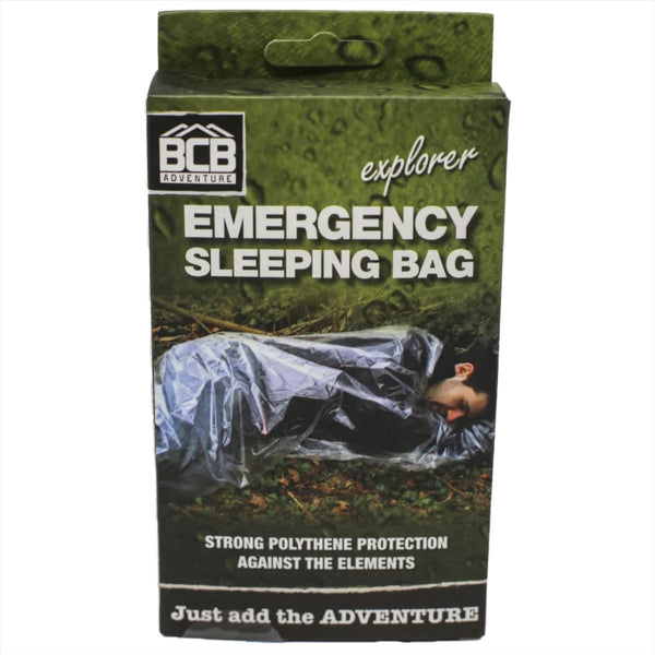 BCB Emergency Sleeping Bag Lightweight Retains Body Heat Waterproof Windproof