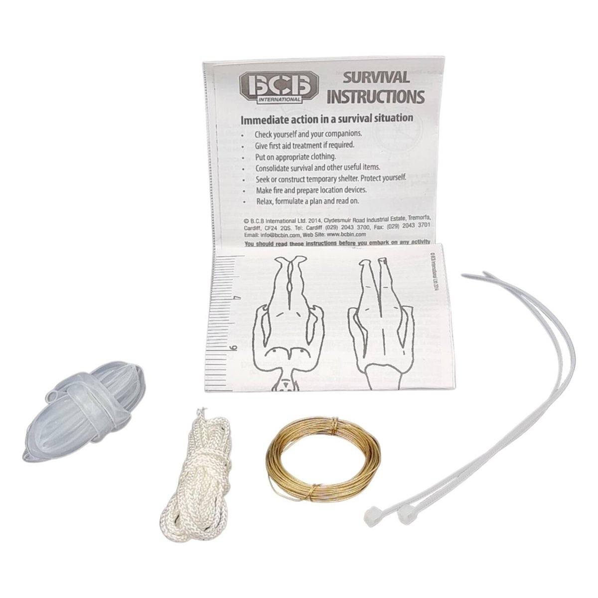 Kit di sopravvivenza militare BCB Camping Cavalking Hunting Emergency Rescue Essentials