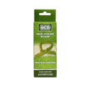 Green packaging of a neck cooling scarf with BCD branding on a white background