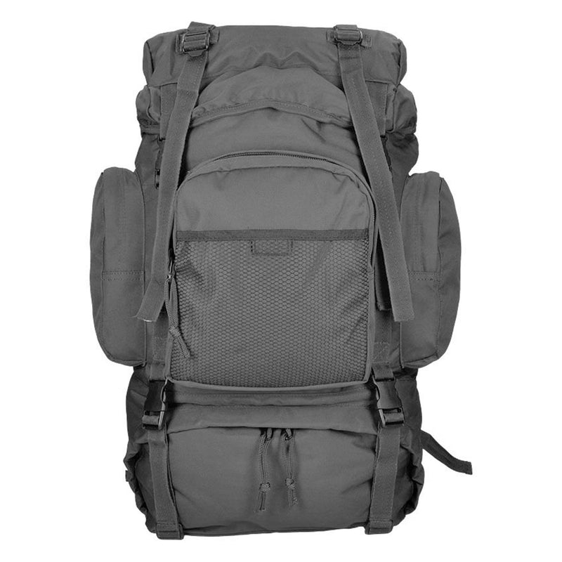 MIL-TEC COMMANDO Rucksack robuster 55L wasserdichte Hülle Trekkingrucksack schwarz