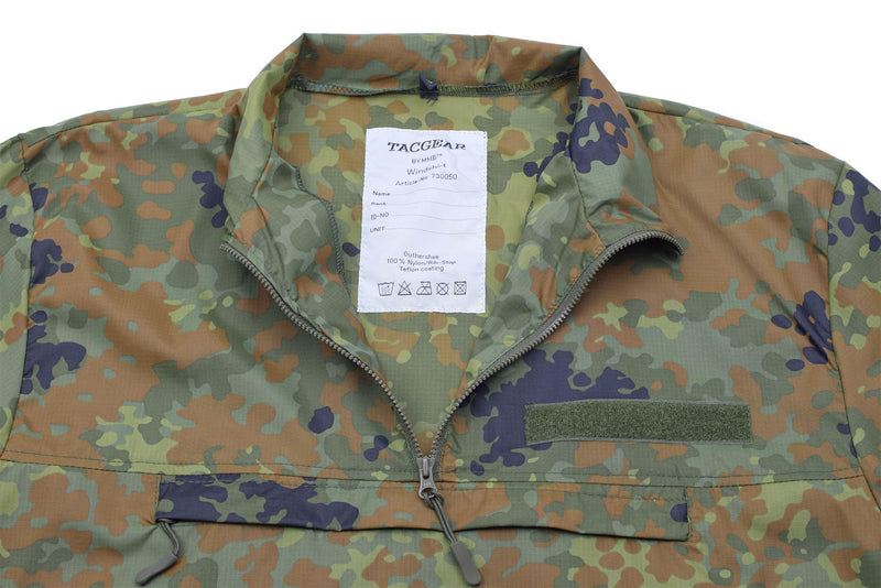 Camisa de viento de la marca Tacgear Ligera Flecktran CAMO RIPSTOP SMOCK CAMPING CAMPING