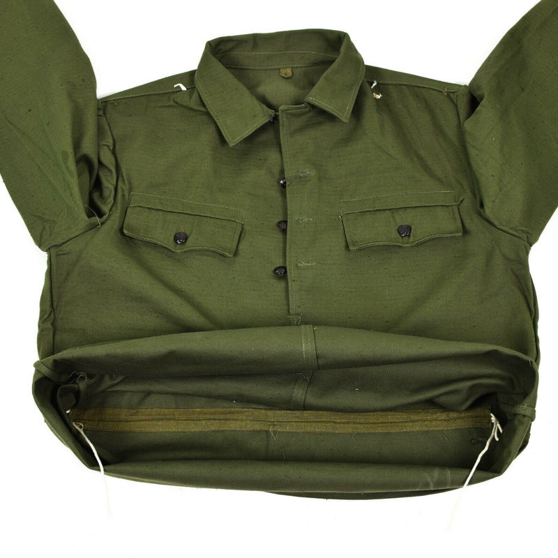 Genuine Bulgarian army field jacket military BDU olive OD shirt military combat