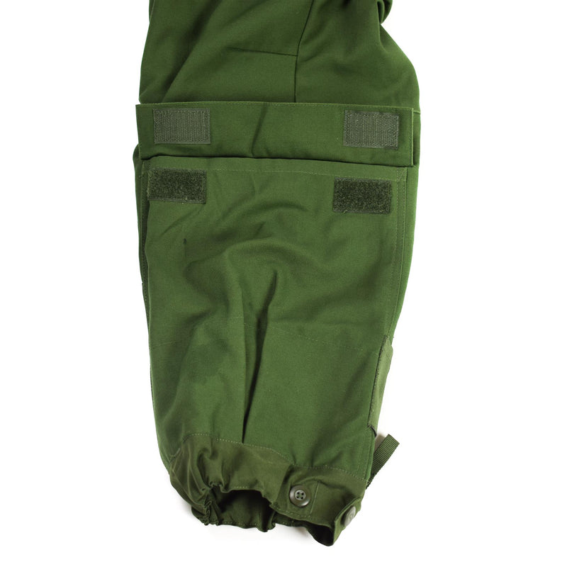 Genuine Swedish thermal tanker pants m90 Olive BDU trousers w braces overall NEW