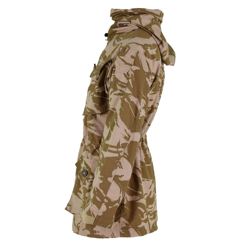 Véritable parka de l'armée britannique DPM veste coupe-vent camouflage désert