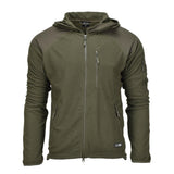 Blochl Brand Militaire stijl Fleece thermisch jasje kappert gewapend olijfnieuw
