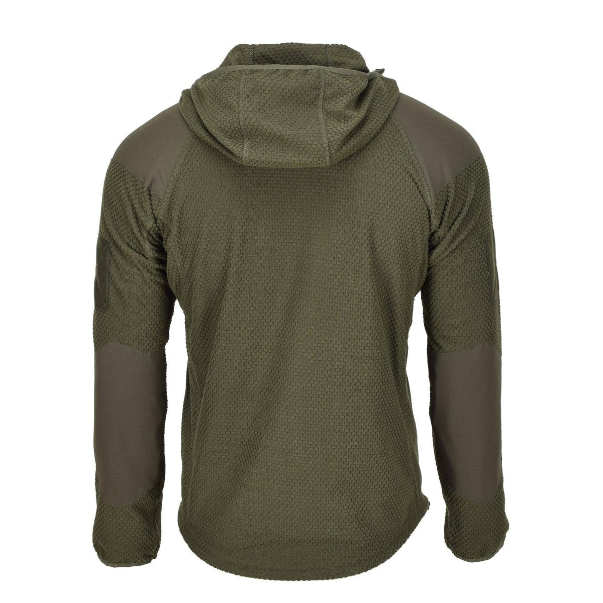 BLOCHL Brand Militar Military Fleece Chaqueta termal con capucha Oliva reforzada nueva