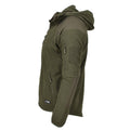 BLOCHL Brand Militar Military Fleece Chaqueta termal con capucha Oliva reforzada nueva
