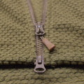 Blohl Brand Militaire stijl jas met capuchon, thermisch fleece versterkte coyote NIEUW