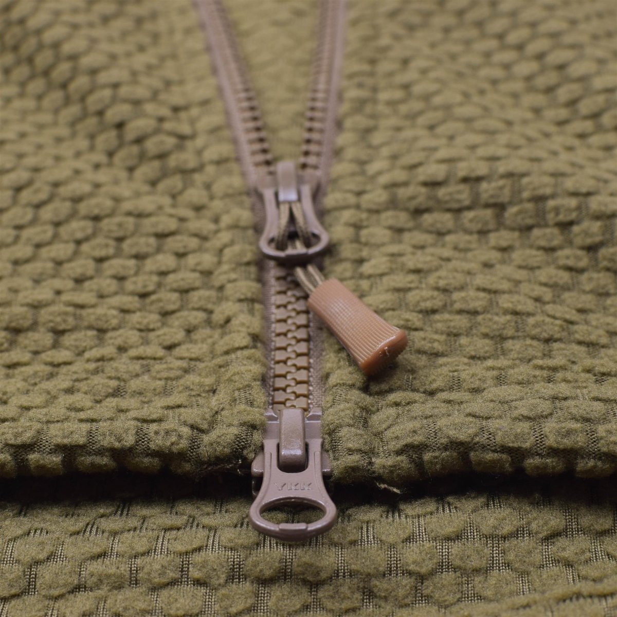 Blohl Brand Militaire stijl jas met capuchon, thermisch fleece versterkte coyote NIEUW