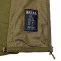 Blohl Brand Militaire stijl jas met capuchon, thermisch fleece versterkte coyote NIEUW