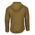 Blohl Brand Militaire stijl jas met capuchon, thermisch fleece versterkte coyote NIEUW