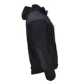 Blochl Brand Military style thermal jacket fleece hooded reinforced black NEW