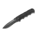 BOKER Black Spear pocket knife black coated 440A stainless steel aluminum handle