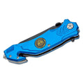 Boker Brand folding pocket knife Air Force Rescue steel 440A aluminum handle