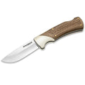 Boker Brand navaja de bolsillo plegable Woodcraft acero inoxidable 440A mango de madera