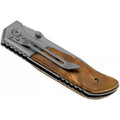 Coltello tascabile pieghevole Boker Brand Forest Ranger manico in legno acciaio 7Cr17MoV